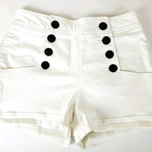 Express jean shorts high waist size 2